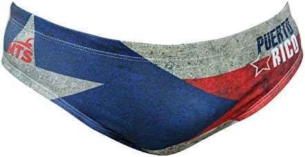 Suit MTS Puerto Rico Swimwear, Swim Briefs for Swimmers, Water Polo, Underwater Hockey, Underwater Rugby