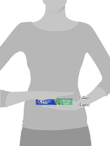 Crest Complete Whitening Plus Scope Minty Fresh Toothpaste, 6.2-Ounce (Pack of 3)