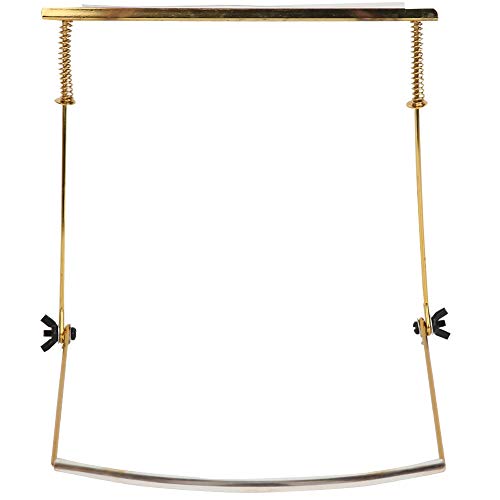 Harmonica Stand, Harmonica Neck Stand Comfortable Easy To Carry Easy To Use Durable For School For Beginner For Home For Practice(24-Hole Gold) #TOP6