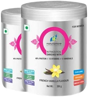 NATURAMORE HERBAL HEALTH SUPPLEMENT FOR WOMEN FRENCH VANILLA FLAVOUR PACK 1