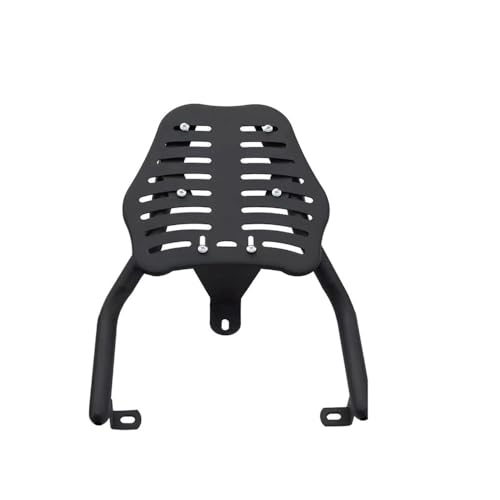 Porte-bagages arrière de moto anti-vibration en fer pour support de bagages