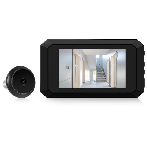Amazon.co.jp: アパートドア用3.5インチのぞき穴カメラ 2MP LCD