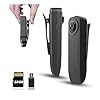 Mini Body Camera with Audio & Video Recording – Small POV Cam 1080P with 64G Card – Wearable Personal Portable Cameras Recorder DV – Night Version Camcorder for Security Work Records Guard Traveling