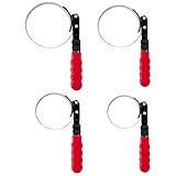 SHOPPING Oil Filter Wrench Set, 4 Pieces Oil Filter Swivel Wrench 2-3/4' to 3-1/4', 3-1/2' to 3-3/4'...