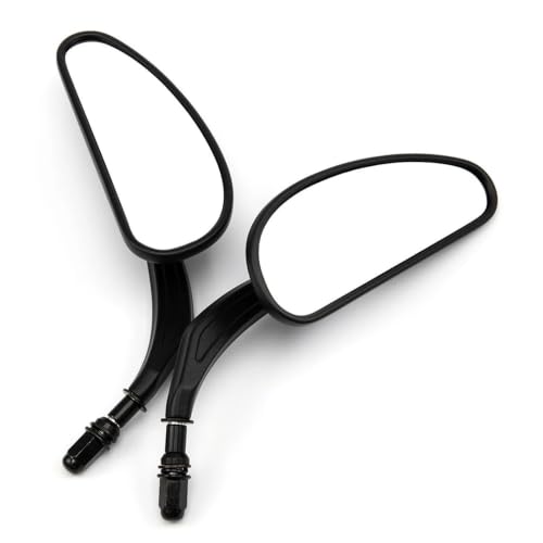 Rétroviseurs de moto noirs réglables pour Street Glide FLHX et Street Bob 114 FXBBS 2021-2024
