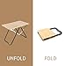 BEIYINAI Lightweight and Portable Outdoor Folding Table Camping Table Convenient Picnic Table for Camping Picnics and Travel Sturdy Picnic Desk