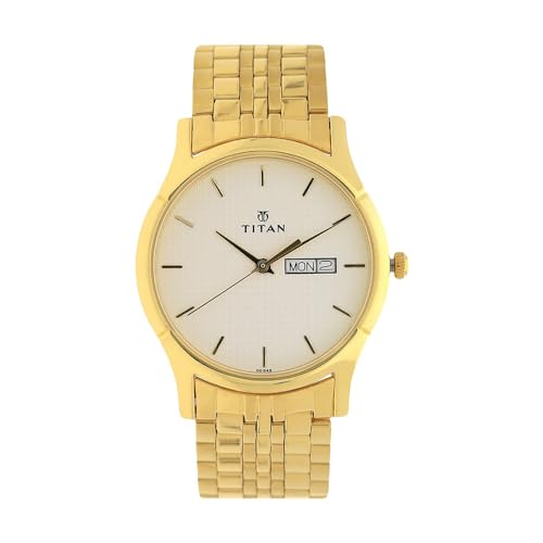 Titan Karishma Analog White Dial Men's Watch -NM1636YM01 / NL1636YM01/NP1636YM01