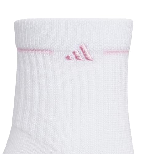 Image of adidas Cushioned Sport High Quarter Socks 3-Pairs Durable & Comfortable