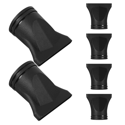 iplusmile Boquilla Concentradora para Secador de Pelo 6 Piezas, Accesorio de Plástico Compatible 4,4-4,6 Cm, Boquilla Estrecha para Secado Rápido y Peinado Profesional en Salón y Uso