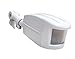 Nuvo Satco SF76/500 Durable All Weather Plastic Motion Infrared Security Sensor, White 3.00x8.50x2.50