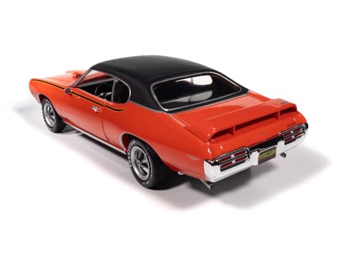 Modelo a escala 1:18 Coche 1969 GTO Judge Rojo miniatura 6