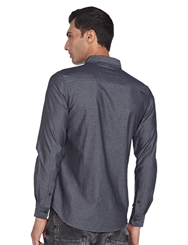 Image of United Colors of Benetton Men's Cotton Slim Fit Shirt