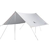 ● 【Material de toldo】 Tejido de poliéster, buen certificado a prueba de agua y hermosa.