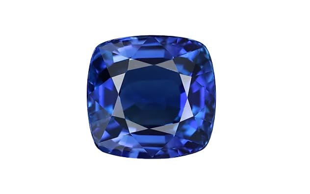Zafiro azul natural de 6,25 quilates la gema pura sin tratar ideal para alta joyería