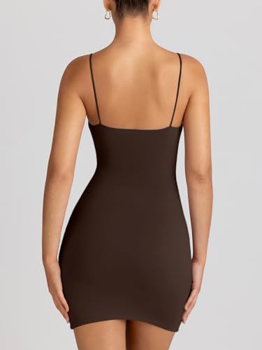 LILLUSORY Women's Mini Sexy Bodycon Dress 2025 Summer Going Out Short Backless Party Club Dresses Beach Vacation Outfits