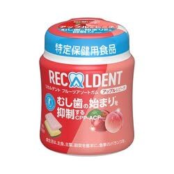 リカルデント　ホワイトピーチミントガム　ボトル　30個 9251-228-