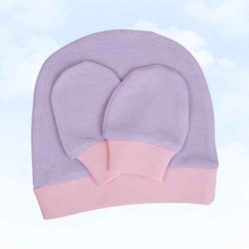 Kit Com 30 Peças Toucas e Luvinhas Para Bebê (Rosa-MENINA)
