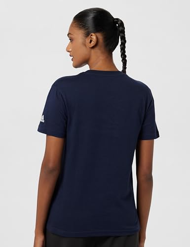 Image of adidas Women Cotton Solid Fitted T-Shirt