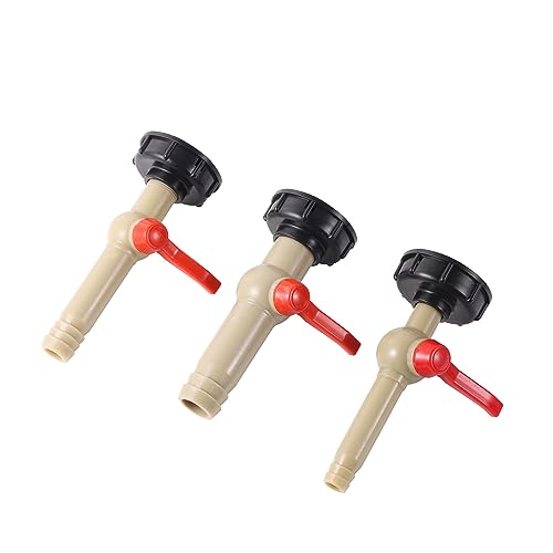 Válvula de reemplazo IBC de 1/2" con conector de púa para mangueras 7