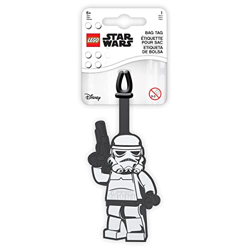 Lego Star Wars Bag Tag - Stormtrooper (52235), Silicone Luggage Tag for Travel, Suitcase, Backpack4