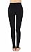 iEFiEL Womens Mesh Panel Yoga Running Leggings Gym Workout Tights Black L