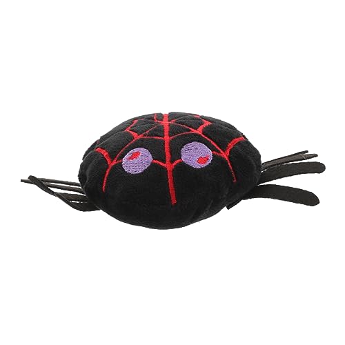 SUPVOX ペット用万聖節蜘蛛型毛糸おもちゃ 耐久性のある猫用インタラク