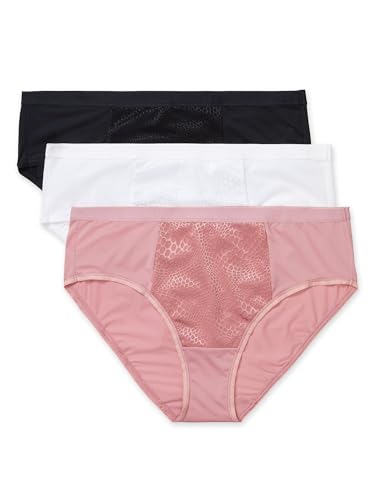 Image of Warner's Women's Blissful Benefits By Warner's Tummy Smoothing Hipster Panties Multipack