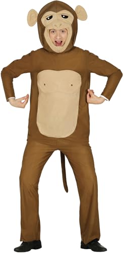 Guirca disfarce de macaco macaco macaco para adulto L