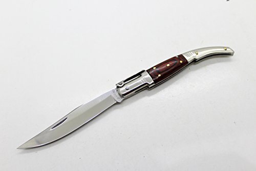 Couteau arabe en bois centenaire pour la cueillette et le bivouac