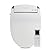 ALPHA BIDET JX Elongated Bidet Toilet Seat Bundle with TOTO SW3084#01 WASHLET C5 Electronic Bidet Toilet Seat, White