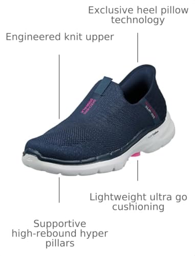 Image of Skechers Womens Women's Hands Free Slip-ins Go Walk 6-Fabulous View
