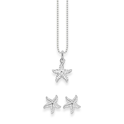 Preisvergleich Produktbild Thomas Sabo Damen-Schmuck-Sets Silber_vergoldet SET0528-051-14-L45v