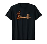 Cooler San Francisco Bay Area SF Skateboarder T-Shirt