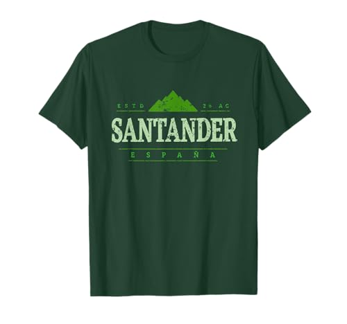 Santander España | Retro Santander España Montaña Camiseta