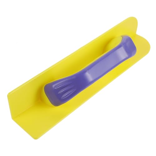 Gatuida Paleta de Esquina de Plástico Resistente para Cemento y Masilla Llana Ligera y Portátil para Acabado Interior y Exterior Herramienta para Alisar Paredes y Esquinas