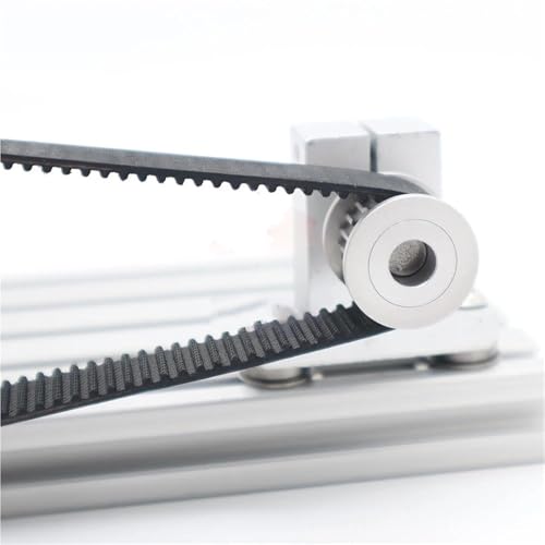 Correa de transmisión HTD5M de 455mm de goma trapezoidal con ancho de 40mm de alta densidad 4