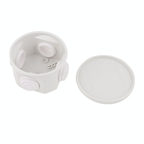 Caja estanca redonda IP44 80 conectores y adaptadores 50mm miniatura 3