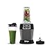 Ninja (BN495EU) Batidora con Auto-iQ 1000 W, 2 Vasos de 700 ml, Negro/Plata