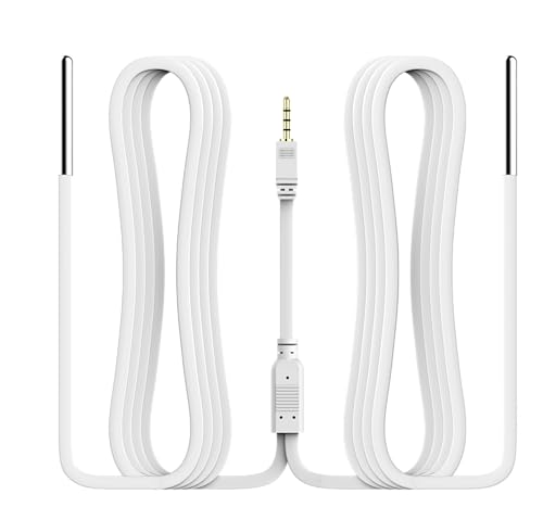 Image of Elitech Dual Temperature Probe for RCW-360Pro, -40F to 176F, 16.4ft Cable Auto-Detection Digital Sensor with Individual Calibration Certificate for Medical Pharma Validation, TD3X-TDE-R-5M