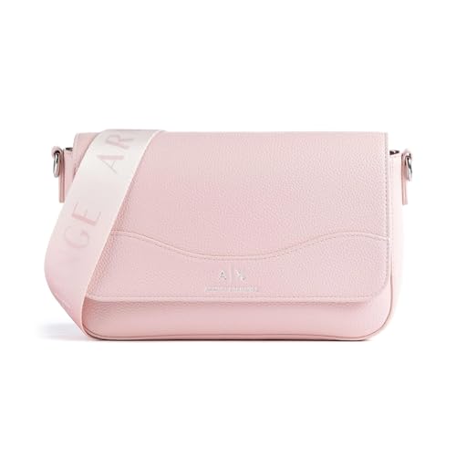 Armani Exchange Femme Wave Sac à bandoulière, Pink Stop