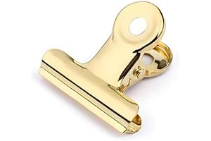 Coideal Small Gold Bull Hinge Clips for Pictures