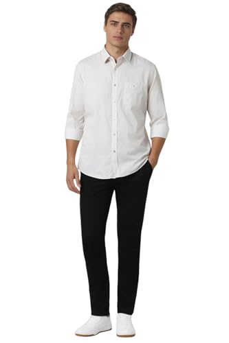 Image of Van Heusen Casual Printed Shirt for Men| Premium Cotton| Full Sleeves| Slim Fit |Breathable Fabric