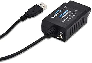 Veepeak FORScan USB OBD2 Adapter with HS-CAN MS-CAN Switch, Full-System Diagnostic Code Scanner