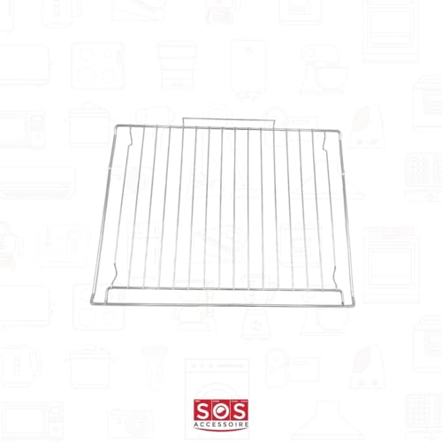 SOS Accessoire Grillrost 478,5 x 365 mm für Backofen, Herd 481010828296, C00526696 Ariston Hotpoint, Bauknecht, Cylinda, Franke, Ignis, Ikea Whirlpool