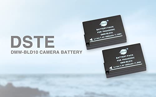 Batería DMW-BLD10E DSTE para cámaras Panasonic Lumix DMC-G3 y DMC-GF2 2