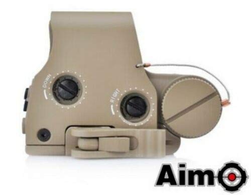 MIRINO Fucile Softair Red DOT OLOGRAFICO Punto di Mira Stile BIO-Hazard Dark Earth (EL-AO5062T)