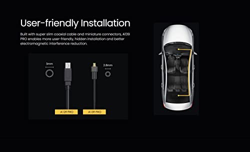 Image of VIOFO A139 Pro 3CH DashCam STARVIS 2 IMX678 Sensor, Superb Night Vision, Ultra HD 4K HDR Dashcam, 5GHz WiFi GPS, 24H Parking Mode, CPL Filter, Voice Notification (A139 Pro 3CH (Front + Interior + Rear))