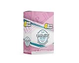 Twisted Hemp Wraps Natural Cigarette Rolling Papers Display | 4 Wraps Per Sleeve | Pack of 15 | 60 Wraps Total (Bubble Pop)