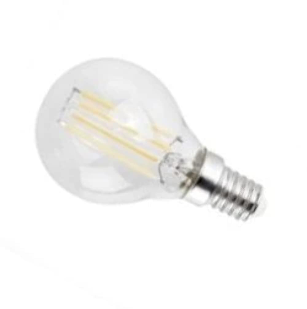 Minisun 6500K Cool White | Retro Style 4W Led Filament Ses E14 Clear Golfball Light Bulb | Led Bulbs, Home Décor & Improvement Essential |