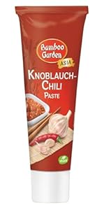 Bamboo Garden - Knoblauch-Chili Paste | Vegan | 45 g in der Tube